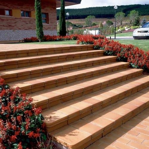 Купить Ступень Gres de Aragon Natural Escalera Natural клинкерная фронтальная 250х330 мм по низкой цене