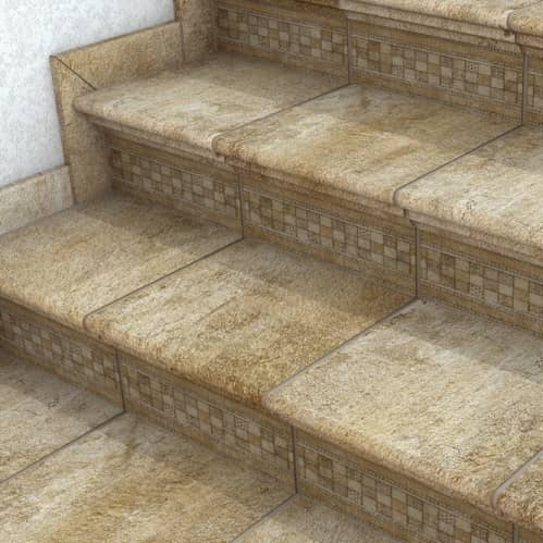 Купить Ступень SDS Keramik Bremen Eckflorentiner Sand угловая клинкерная 320х320 мм по низкой цене