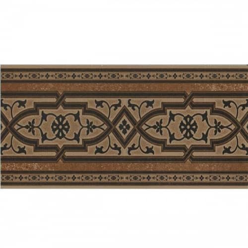 Купить Подступенок SDS Keramik Koblenz Stellstufe mit Dekor Brown клинкерный 310х155 мм по низкой цене