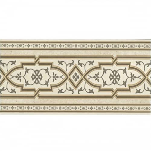 Купить Подступенок SDS Keramik Koblenz Stellstufe mit Dekor Creme клинкерный 310х155 мм по низкой цене