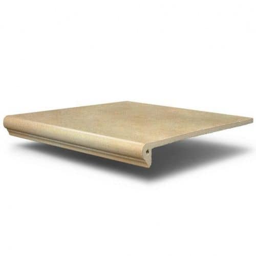 Купить Ступень SDS Keramik Koblenz Florentiner-Stufe Creme фронтальная клинкерная 320х310 мм по низкой цене