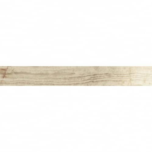 Купить Плинтус Atlas Concorde Supernova Onyx Ivory Chiffon Battiscopa из керамогранита 600х72 мм по низкой цене