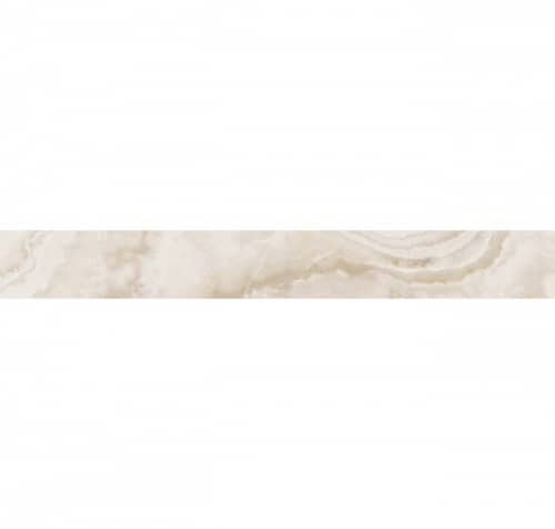 Купить Плинтус Atlas Concorde Supernova Onyx Pure White Battiscopa из керамогранита 600х72 мм по низкой цене
