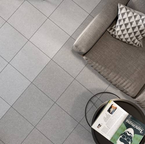 Купить Керамогранит Grasaro Textile G-72/S матовый серый 400х400 мм по низкой цене