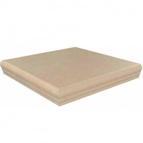 Купить Ступень Kerama Marazzi Золотой пляж SG922400N\GR\AN угловая из керамогранита темно-бежевая 300х300 мм по низкой цене