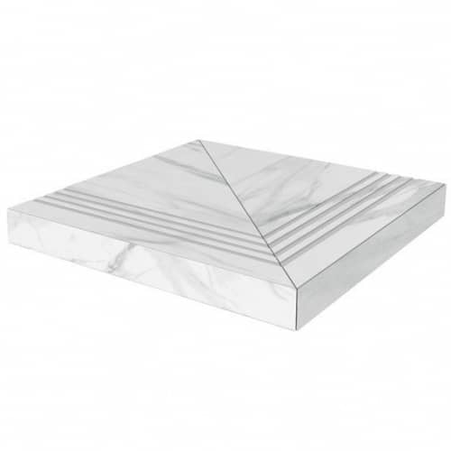 Купить Ступень Kerama Marazzi Монте Тиберио SG507102R/GCA угловая из керамогранита 330х330 мм по низкой цене