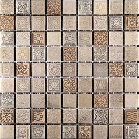 Купить Мозаика Skalini Legend LGN-3 из мрамора по низкой цене