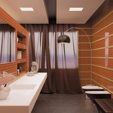 Купить Мозаика Skalini Mercury MRC Caramel-2 из мрамора по низкой цене