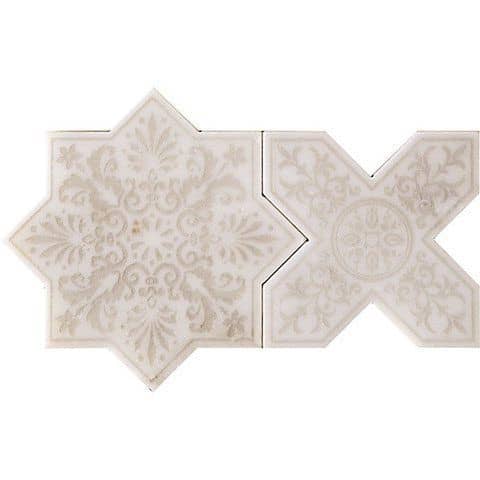 Купить Мозаика Skalini Pantheon PNT-3 Antico из мрамора для пола по низкой цене