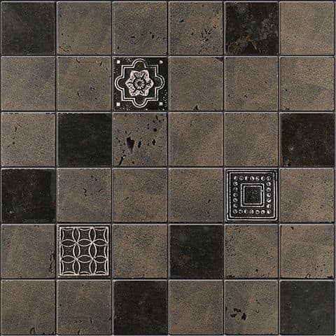 Купить Декор Skalini Decos Royal Dark D 06/12 из мрамора по низкой цене