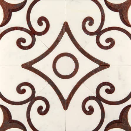 Купить Плита Skalini Alcamo из мрамора для пола ACM-4/5 по низкой цене