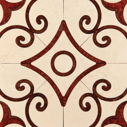 Купить Плита Skalini Alcamo из мрамора для пола ACM-4/4 по низкой цене