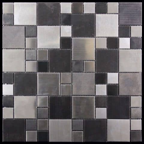 Купить Мозаика Natural Metall MM-19 из нержавеющей стали по низкой цене