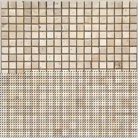 Купить Мозаика I-Тilе 4M90-15T из травертина по низкой цене