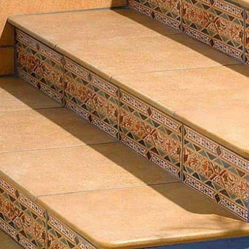 Купить Ступень Exagres Vega Peldano Florentino antd Camel клинкерная фронтальная 330х330 мм по низкой цене