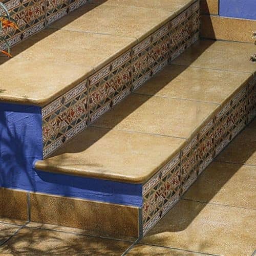 Купить Ступень Exagres Vega Peldano Florentino antd Vison клинкерная фронтальная 330х330 мм по низкой цене