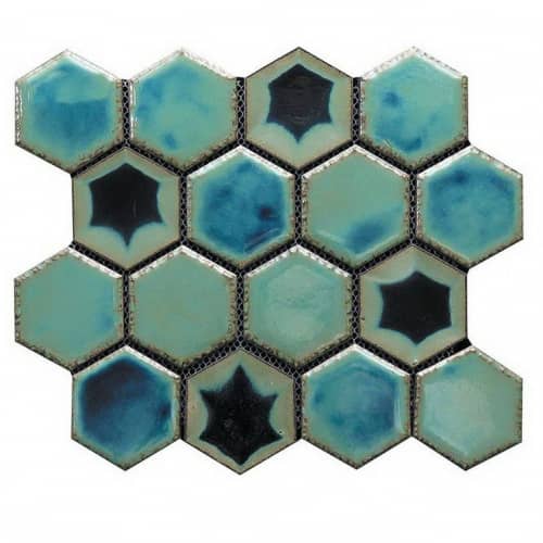 Купить Мозаика Gaudi Hexa-27(4) керамическая по низкой цене