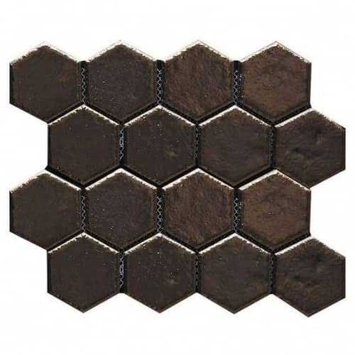 Купить Мозаика Gaudi Hexa-28(4) керамическая по низкой цене