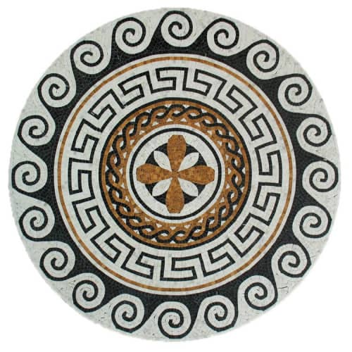 Купить Розон Natural Art PH-10 мозаичный из мрамора по низкой цене