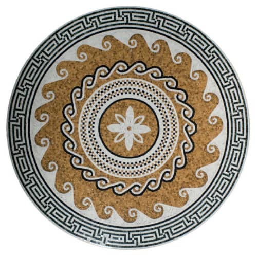 Купить Розон Natural Art PH-12 мозаичный из мрамора по низкой цене