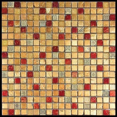Купить Мозаика Natural Inka BDA-1553 из стекла, мрамора и агломерата по низкой цене
