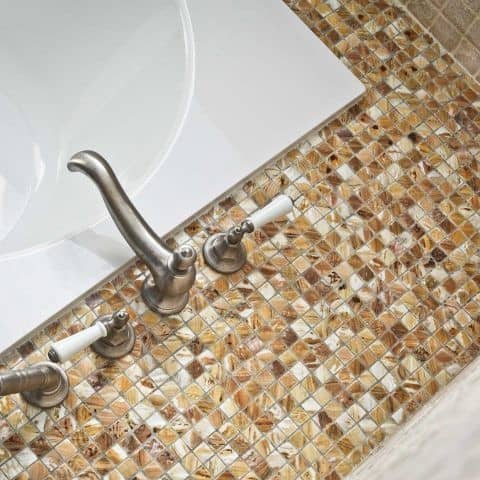 Купить Мозаика Natural Shell SMF-01-20 из ракушек для бассейна по низкой цене