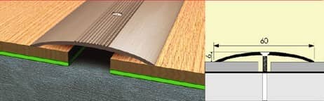 Деревянный, металлический, пластиковый напольный плинтус.