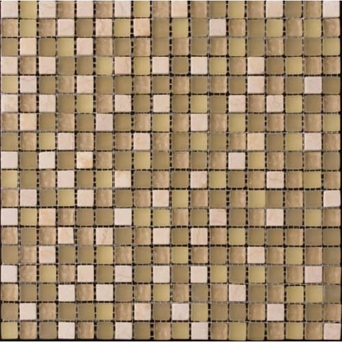 Купить Мозаика Natural Pastel PST-317 из стекла и мрамора по низкой цене