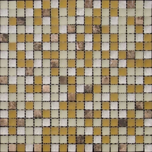 Купить Мозаика Natural Pastel PST-003 из стекла и мрамора по низкой цене