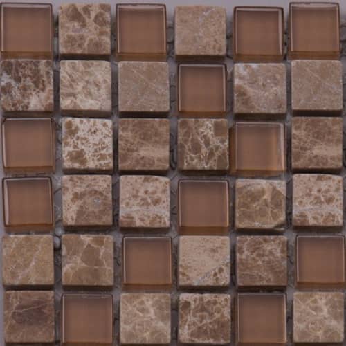 Купить Мозаика Natural Pastel PST-013 из стекла и мрамора по низкой цене