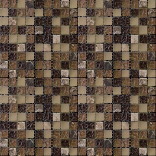 Купить Мозаика Natural Pastel PST-014 из стекла и мрамора по низкой цене