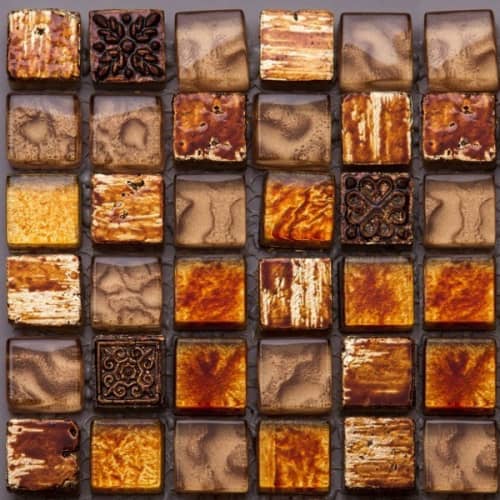 Купить Мозаика Natural Inka BDA-1506 из стекла, мрамора и агломерата по низкой цене