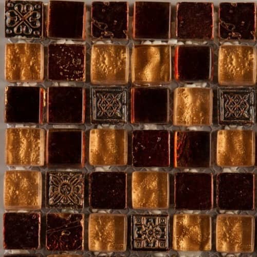 Купить Мозаика Natural Inka BDA-1507 из стекла, мрамора и агломерата по низкой цене