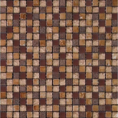 Купить Мозаика Natural Inka BDA-1522 из стекла, мрамора и агломерата по низкой цене