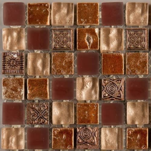 Купить Мозаика Natural Inka BDA-1522 из стекла, мрамора и агломерата по низкой цене