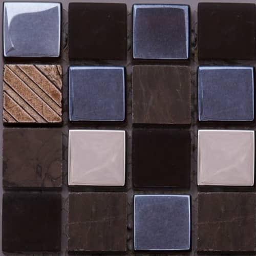 Купить Мозаика Natural Inka BDA-2301 из стекла, мрамора и агломерата по низкой цене
