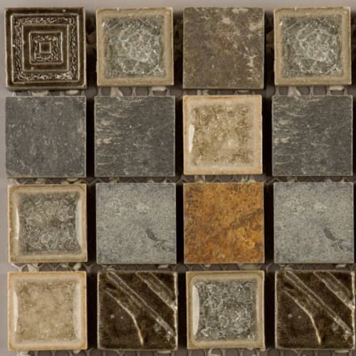 Купить Мозаика Natural Inka BDA-2305 из стекла, мрамора и агломерата по низкой цене
