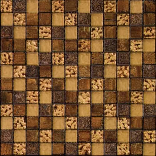 Купить Мозаика Natural Inka BDA-2308 из стекла, мрамора и агломерата по низкой цене