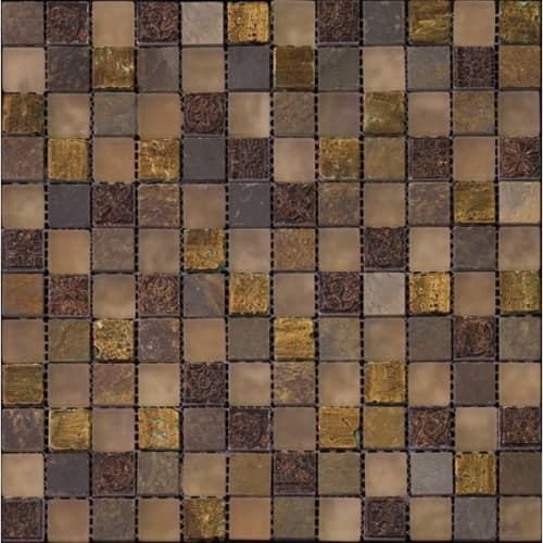 Купить Мозаика Natural Inka BDA-2309 из стекла, сланца и агломерата по низкой цене