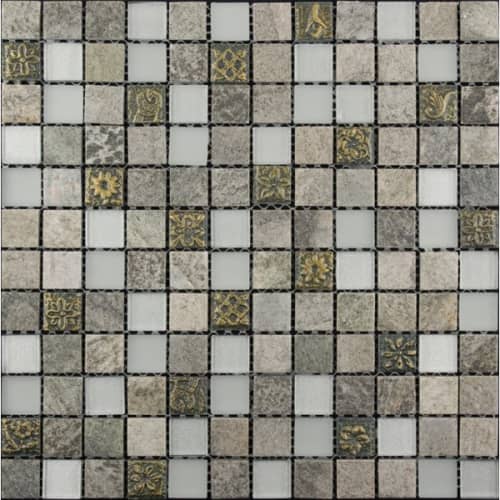 Купить Мозаика Natural Inka BDA-2316 из стекла, мрамора и агломерата по низкой цене