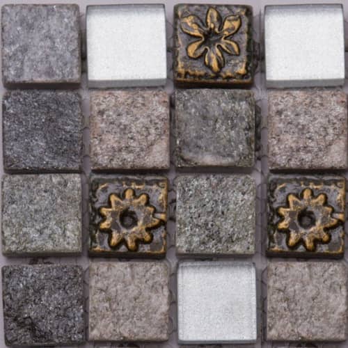 Купить Мозаика Natural Inka BDA-2316 из стекла, мрамора и агломерата по низкой цене