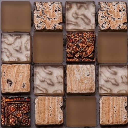 Купить Мозаика Natural Inka BDA-2321 из стекла, мрамора и агломерата по низкой цене