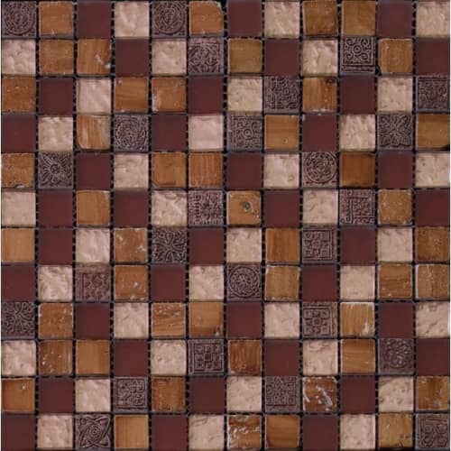 Купить Мозаика Natural Inka BDA-2322 из стекла, мрамора и агломерата по низкой цене