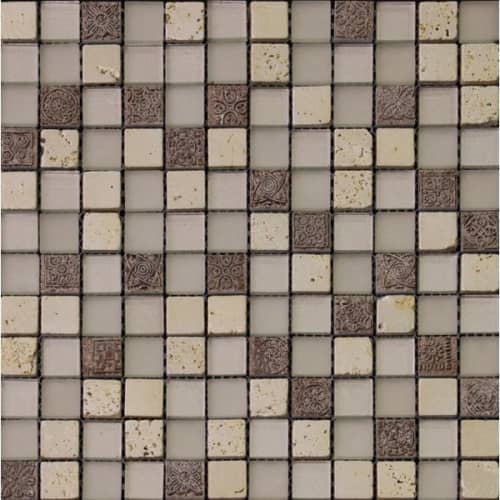 Купить Мозаика Natural Inka BDA-2323 из стекла, мрамора и агломерата по низкой цене