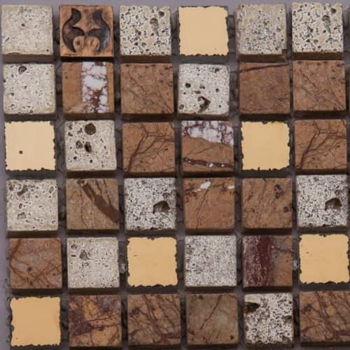 Купить Мозаика Natural Inka BDC-1502 из стекла, мрамора и агломерата по низкой цене