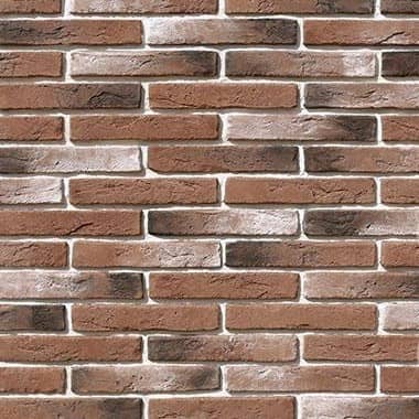 Купить Кирпич White Hills Остия Брик 381-70 декоративный красный по низкой цене