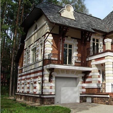 Купить Искусственный камень White Hills Данвеган 505-40 коричневый по низкой цене