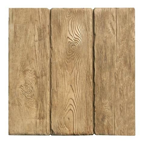 Купить Тротуарная плитка White Hills Дощечки С905-44 из искусственного камня коричнево-песочная по низкой цене