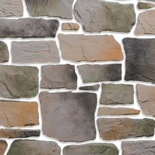 Купить Искусственный камень KR Professional Альпийская деревня 08710 серо-зеленый по низкой цене