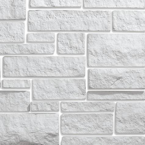 Купить Искусственный камень KR Professional Выветренный туф 03020 белый по низкой цене